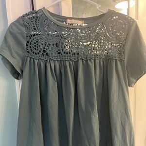 Lace Anthro shirt